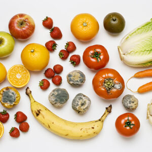 Frisches Obst und Gemüse als Symbol für Vitamine, Nährstoffdichte und die Frage, ob Lebensmittel heute weniger Vitamine enthalten als früher.